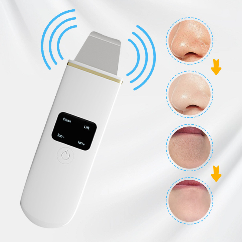 Nettoyeur facial à ultrasons - Nettoyage en profondeur et peau radieuse