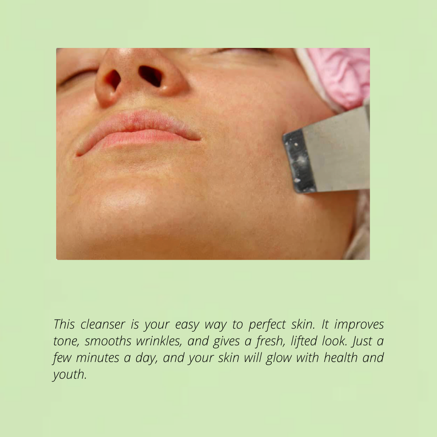 Nettoyeur facial à ultrasons - Nettoyage en profondeur et peau radieuse